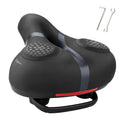 ROCKBROS Comfort Gel Bike Seat Breathable Waterproof Saddle Cruiser/Mountain/Fat Bikes