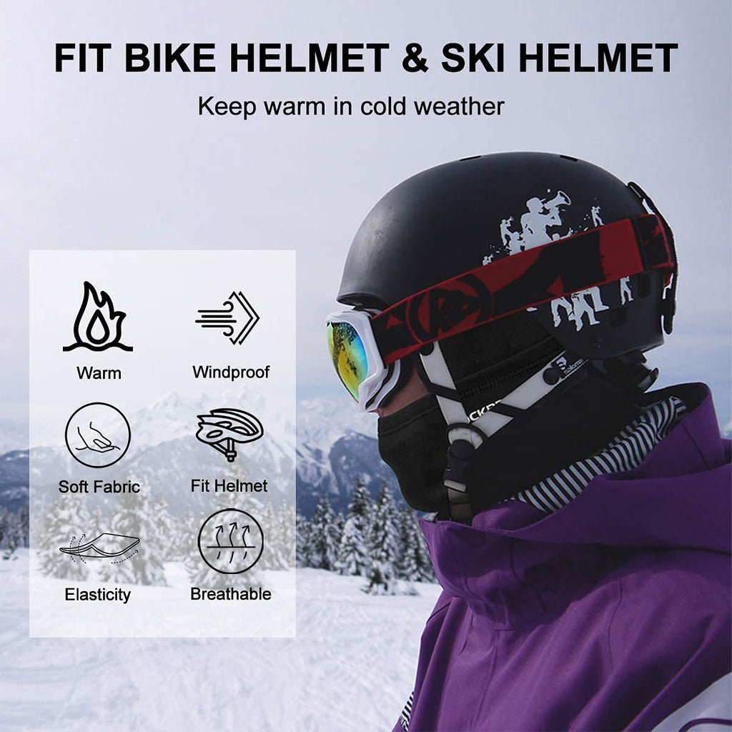 ROCKBROS Cold Weather Windproof Thermal Winter Balaclava Ski Mask Neck Warmer Hood
