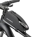 ROCKBROS Bike Bag Top Tube Bike Frame Bag Waterproof Two Zipper Pockets