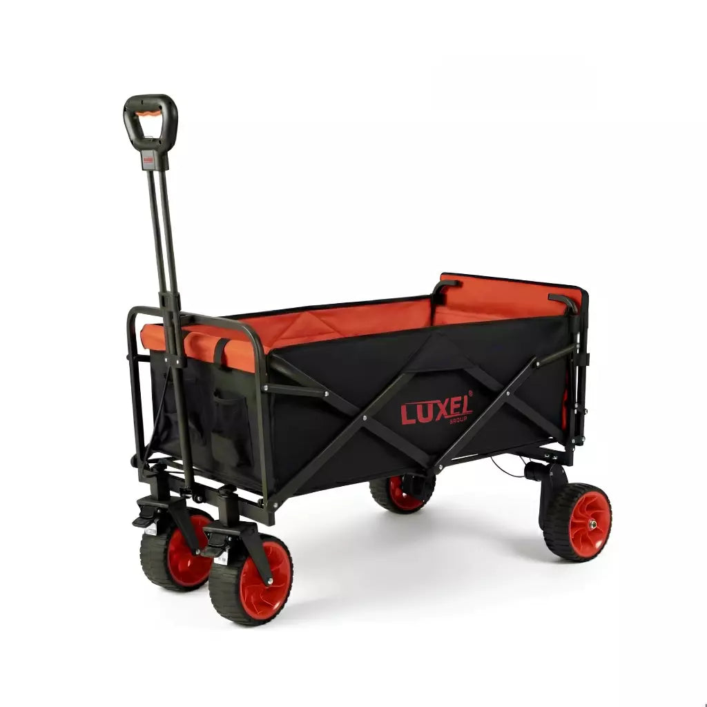Compact Electric Camping Cart – Dual Motor & Foldable Design