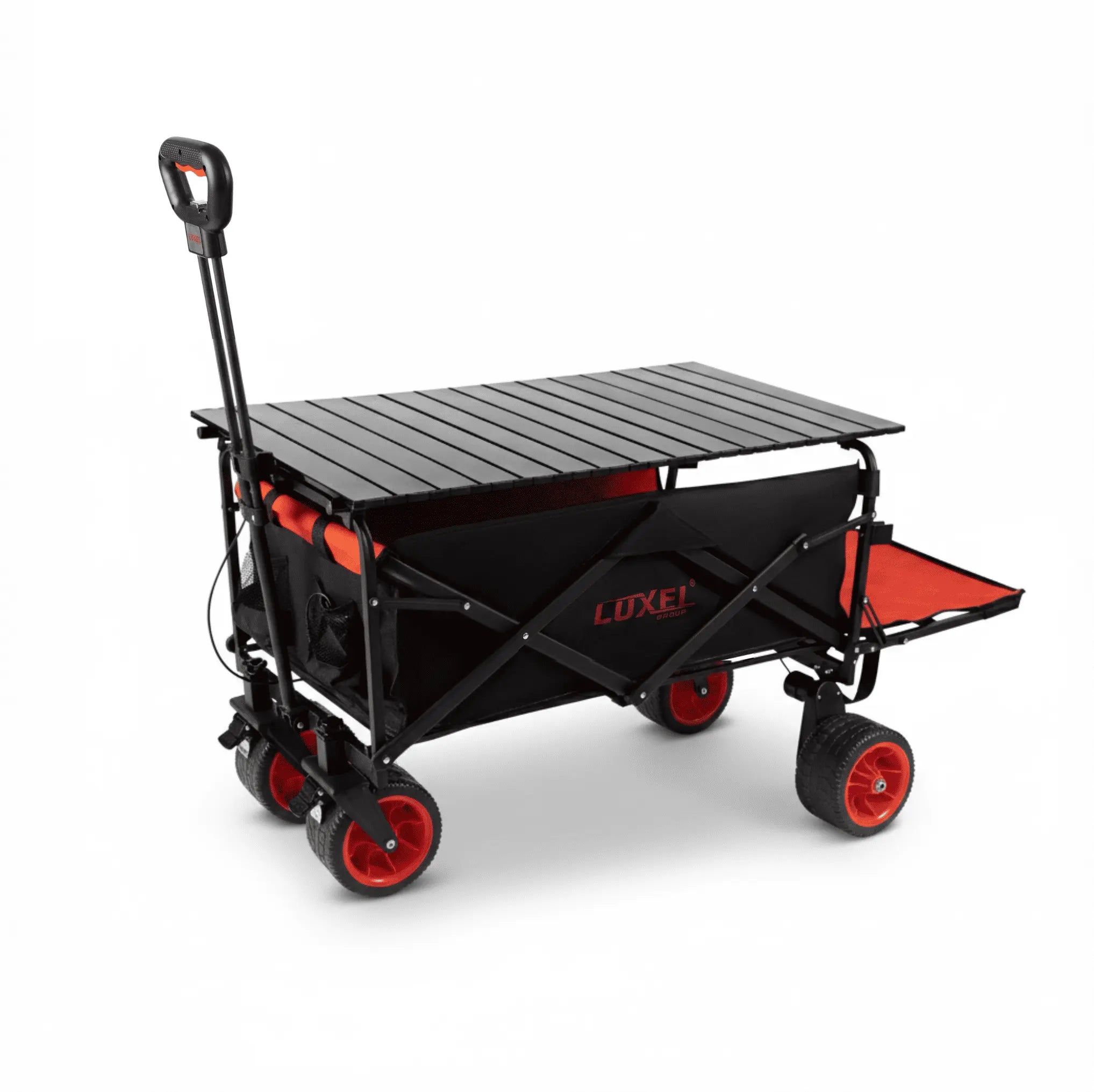 Electric Folding Wagon with Tank Wheels – LUXEL CEC-2BR