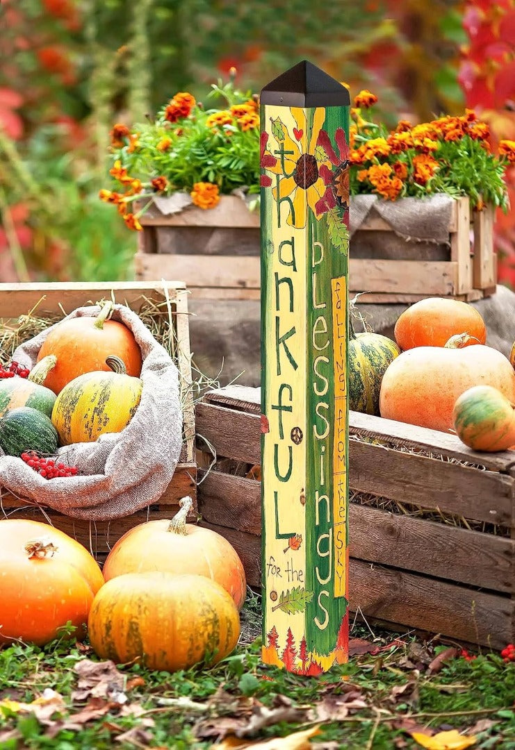 Blessings From The Sky Art Pole 40 Inches