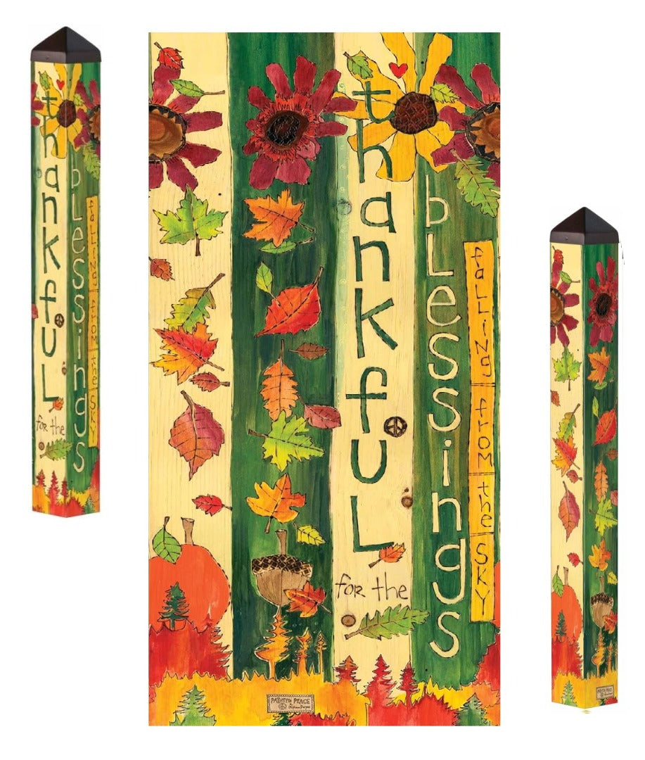 Blessings From The Sky Art Pole 40 Inches