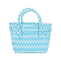 Woven Basket Mini Micro Tote Bag