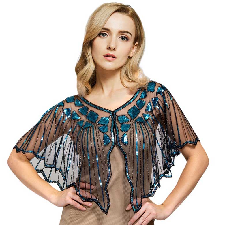 Sequin Embellished Shawl