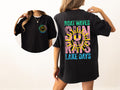 Vintage Inspired Boat Waves Sun Rays Lake Days Lake Life Retro Comfort Colors Tee