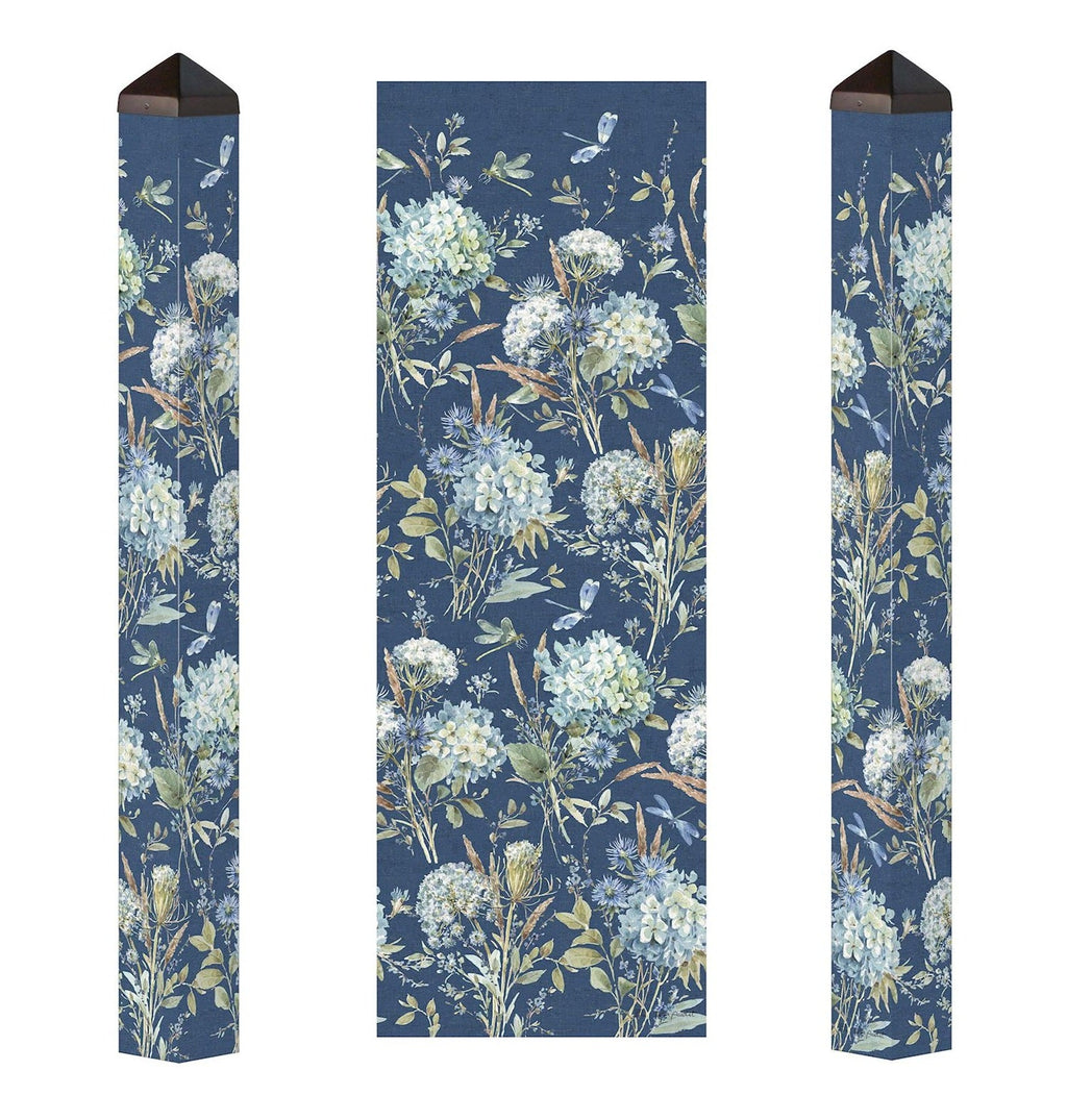 Bohemian Blue 60 Inch Art Pole