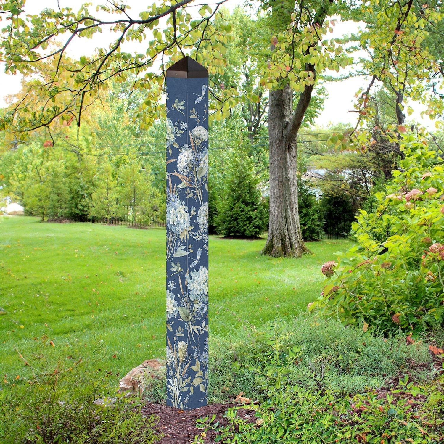 Bohemian Blue 60 Inch Art Pole