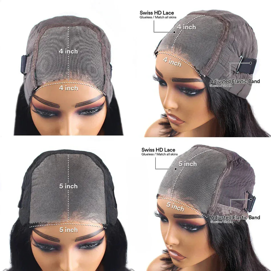 Bone Straight HD Glueless Wig – Ready to Wear