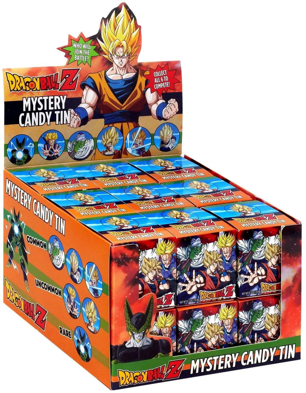 Boston America - Dragon Ball Z Mystery Candy Tin (1oz) 12-Pack