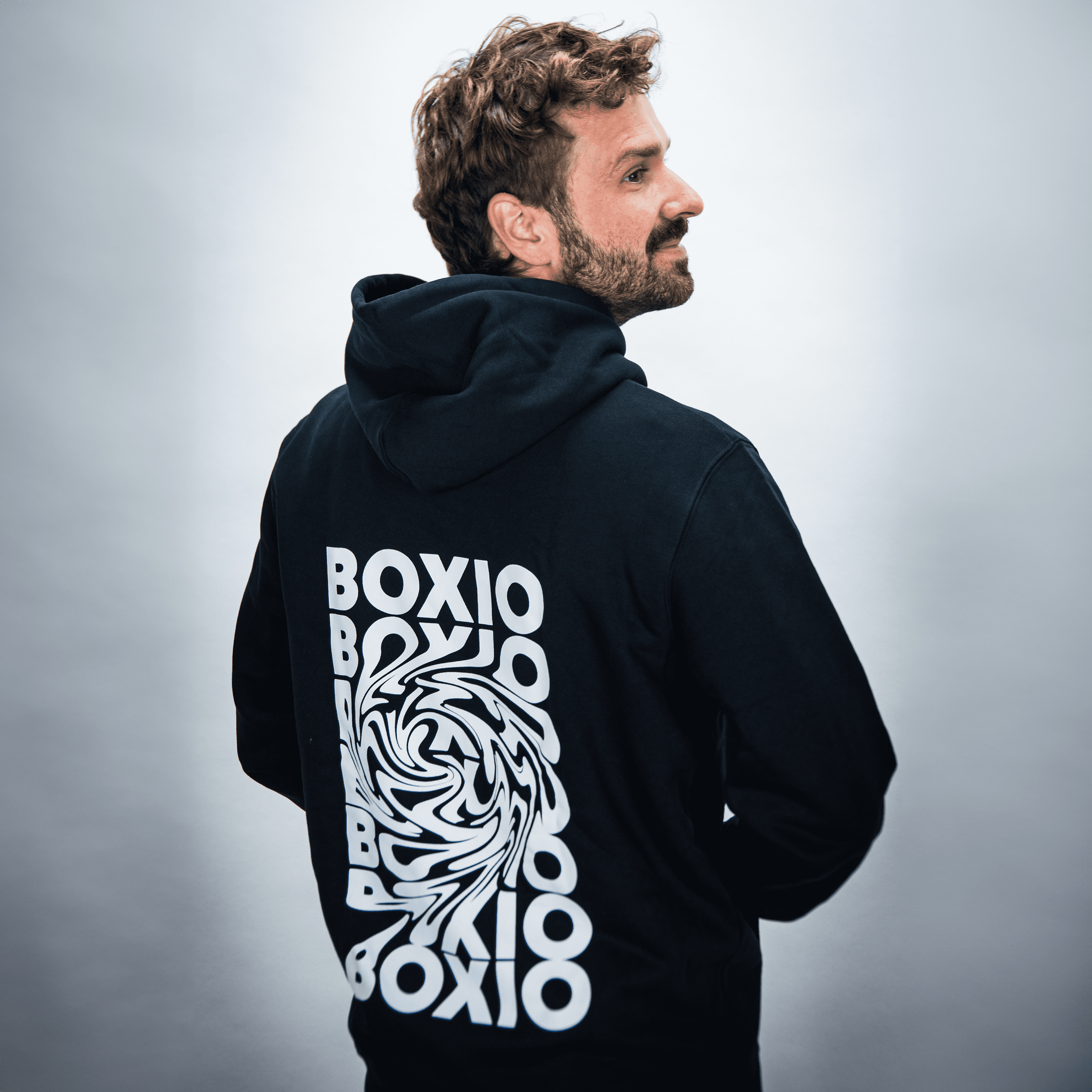 Michael | BOXIO - HOODIE BLACK