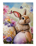 Bunny & Easter Egg 2 Sided Garden Flag