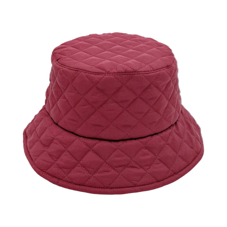 Quilted Padding Bucket Hat