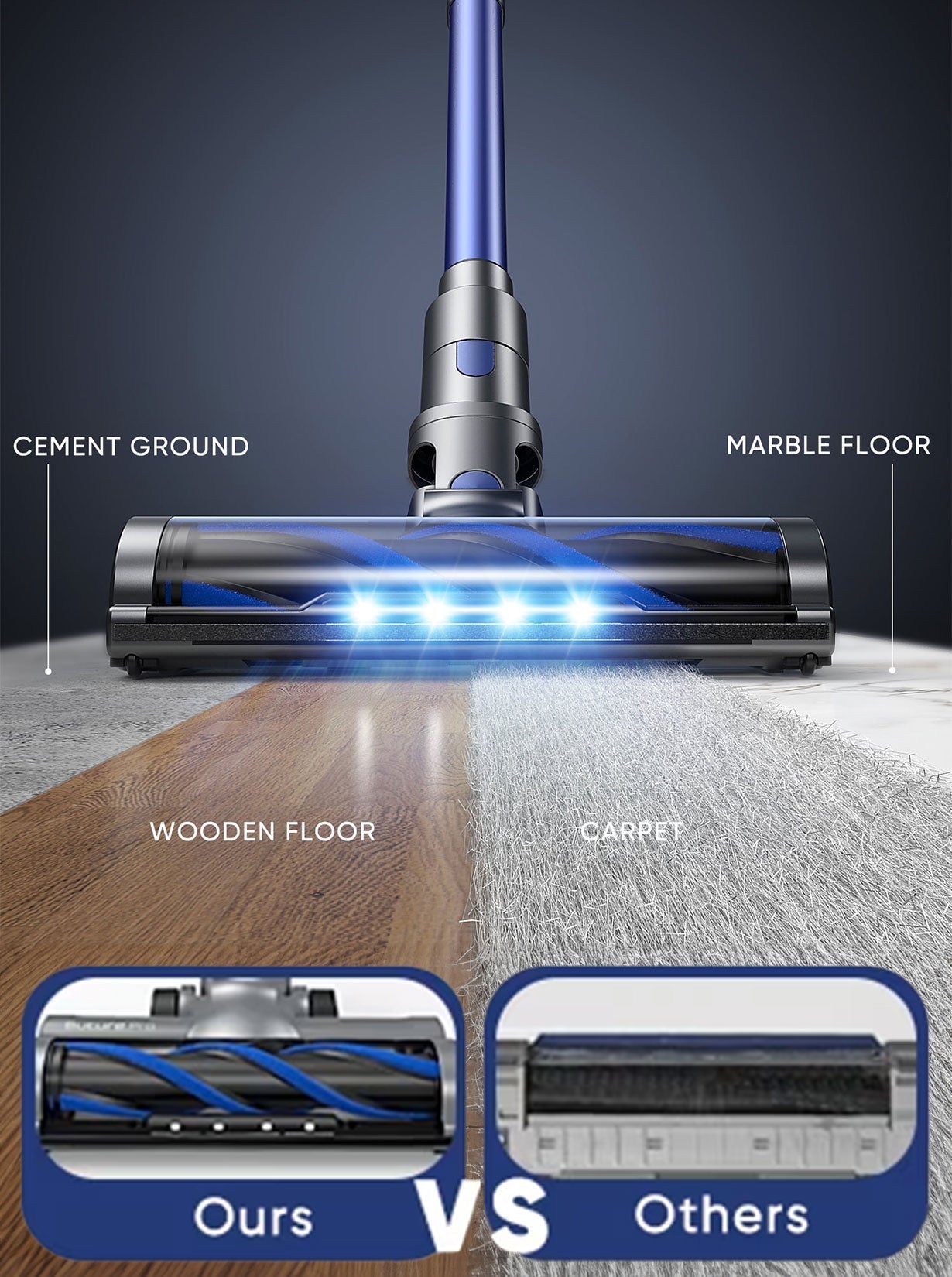 【Flash Sale】Buture BP10 Cordless Vacuum | 450W 38KPA