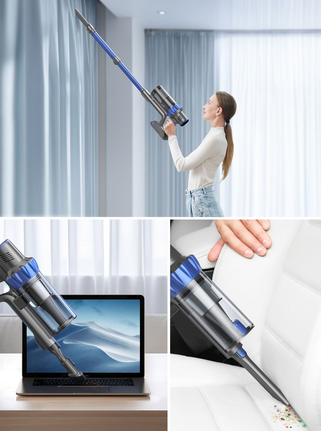 【Flash Sale】Buture BP10 Cordless Vacuum | 450W 38KPA