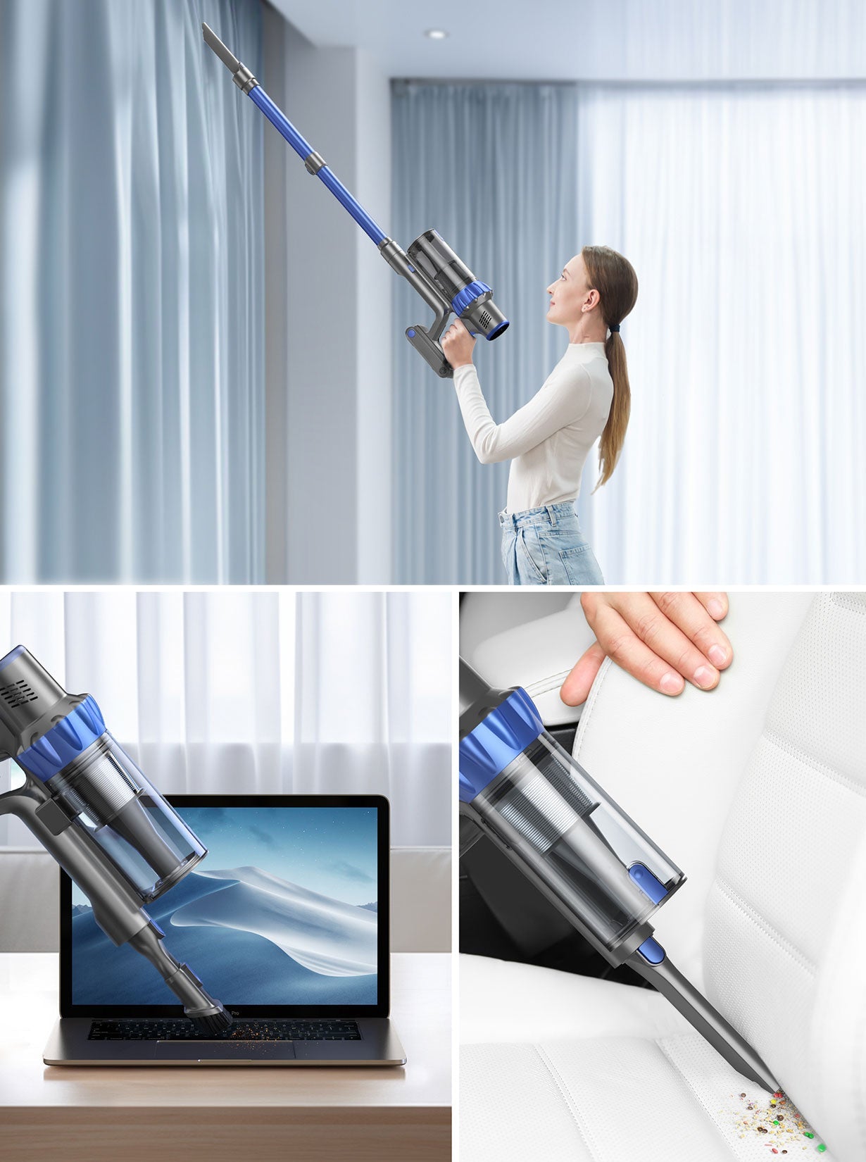 【Flash Sale】Buture BP10 Cordless Vacuum | 450W 38KPA