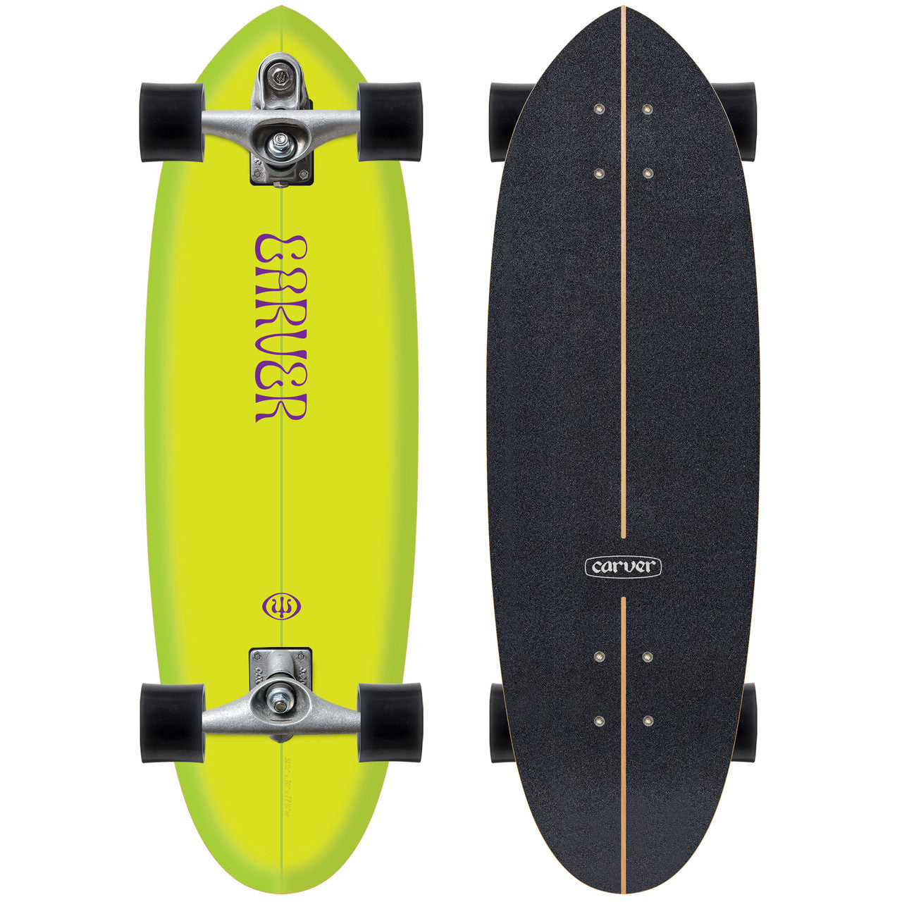 Carver Electric Acid Surfskate Complete C7 Raw (V5) - 32.5″