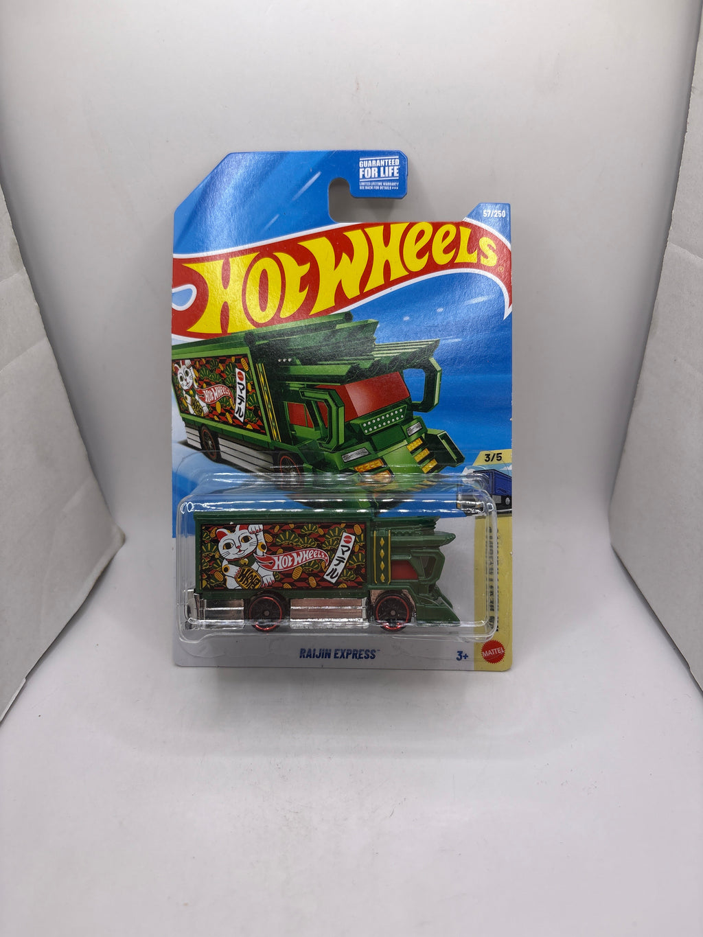 Hot Wheels Rajin Express Diecast green