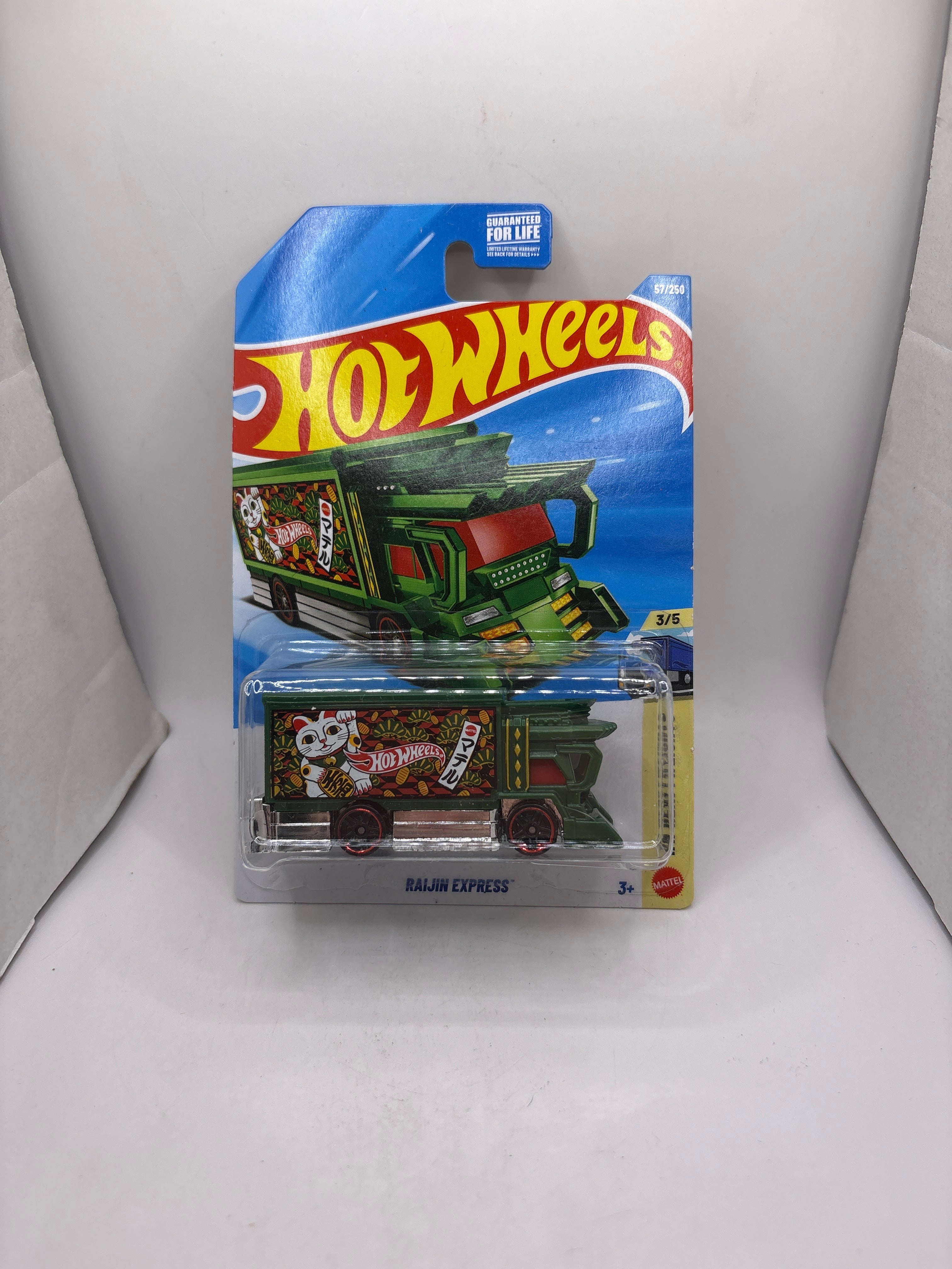 Hot Wheels Rajin Express Diecast green