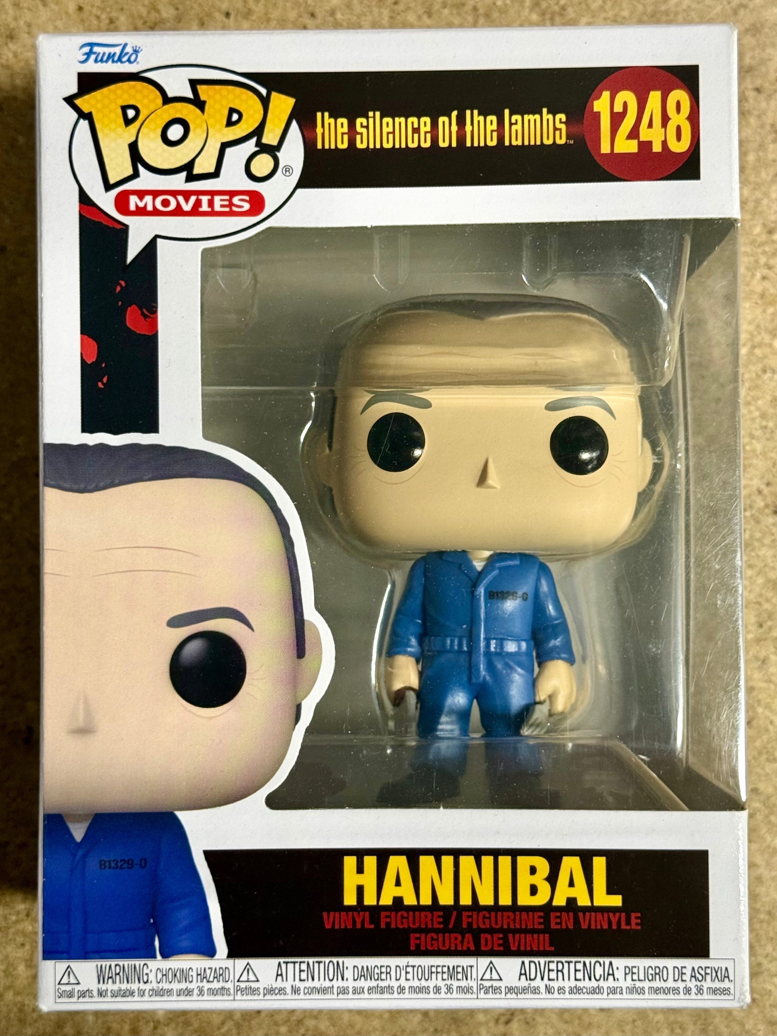 Funko Pop! Movies Hannibal Lecter With Fork & Knife #1248 Silence Of The Lambs 2022