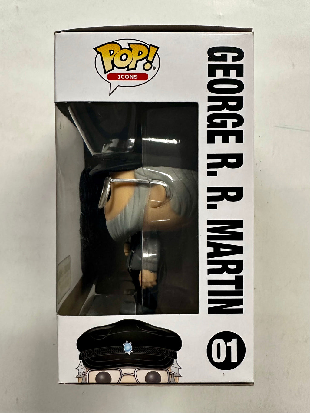 Funko Pop Icons George R. R. Martin #01 Game Of Thrones Barnes & Noble Vaulted Exclusive