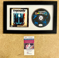 Theory Of A Deadman Complete Band Signed Scars & Souvenirs Framed CD JSA COA