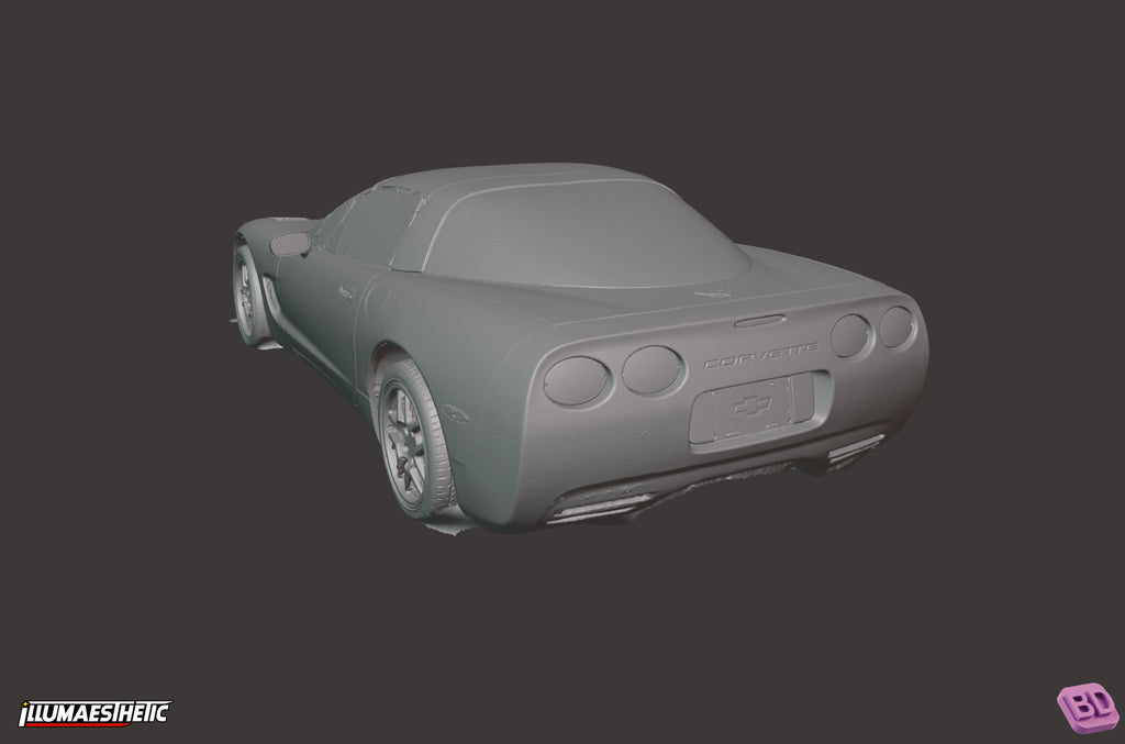 Chevrolet Corvette C5 3D Scan (1997-2004)