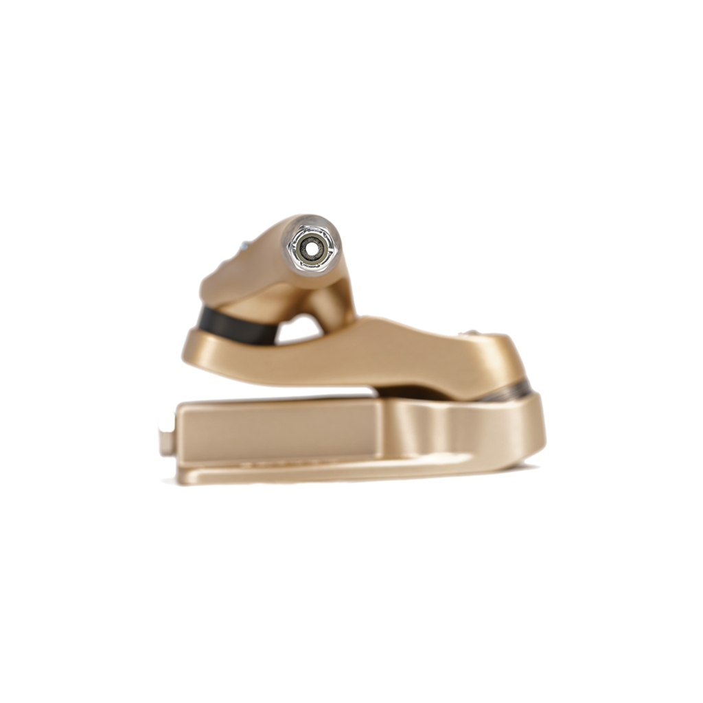 Carver C7 Hollow Truck Set 6.5″ - Bel Air Gold Metallic (Set of 2)