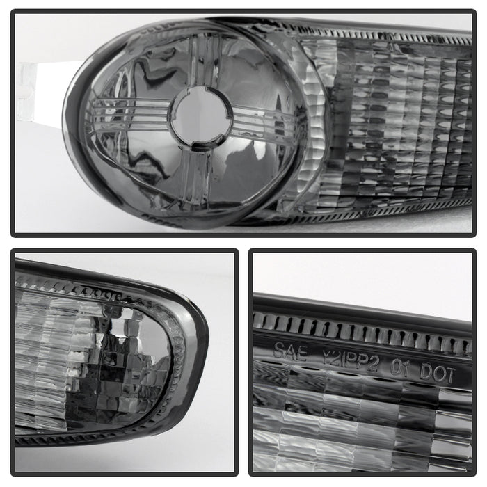 SPYDER Xtune GMC Sierra Denali 00-06 Bumper Lights Smoke CBL-GD00-SM 9027093