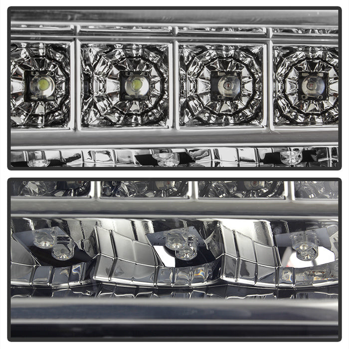 SPYDER xTune 99-06 GMC Sierra (Excl Denali) Full LED Bumper Lights - Chrome (CBL-GSI99-LED-C) 9029318