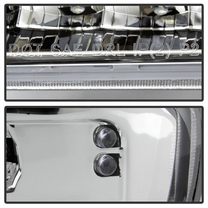 SPYDER xTune 99-06 GMC Sierra (Excl Denali) Full LED Bumper Lights - Chrome (CBL-GSI99-LED-C) 9029318
