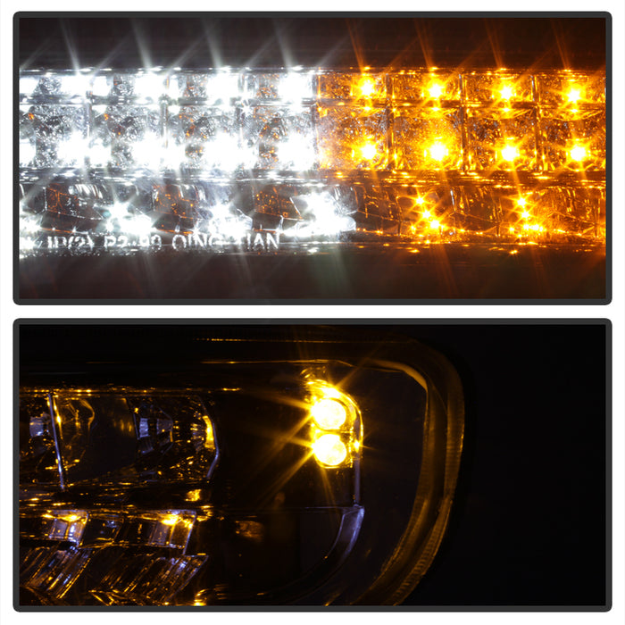 SPYDER xTune 99-06 GMC Sierra (Excl Denali) Full LED Bumper Lights - Chrome (CBL-GSI99-LED-C) 9029318