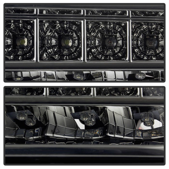 SPYDER xTune 99-06 GMC Sierra (Excl Denali) Full LED Bumper Lights - Smoke (CBL-GSI99-LED-SM) 9029332