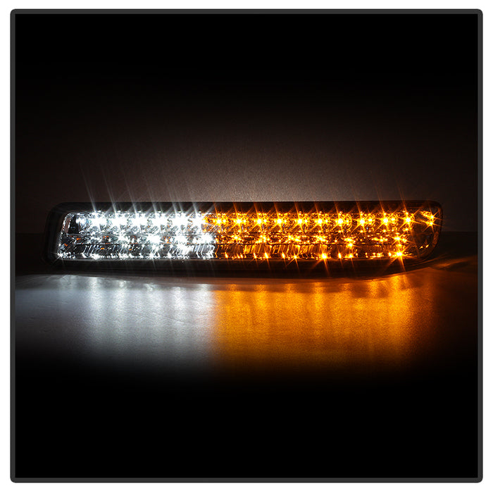 SPYDER xTune 99-06 GMC Sierra (Excl Denali) Full LED Bumper Lights - Smoke (CBL-GSI99-LED-SM) 9029332