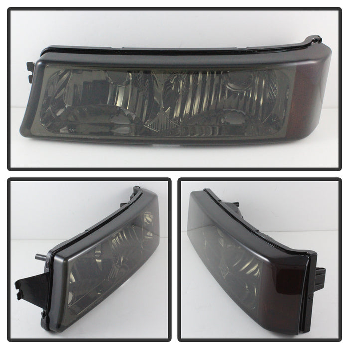 SPYDER Xtune Chevy Silverado 03-06 Bumper Lights Smoke CBL-JH-CSIL03-AM-SM 5079381