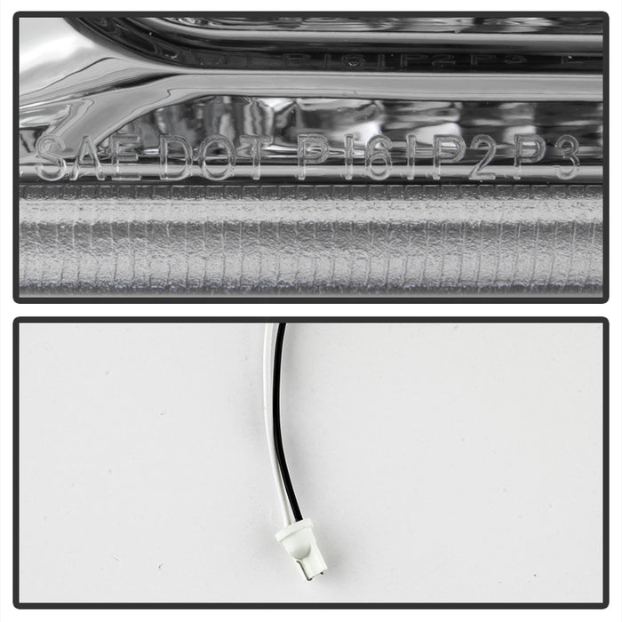 SPYDER xTune 03-06 Chevy Silverado (w/o Body Cladding) LED Bumper Lights - Chrm (CBL-JH-CSIL03-LED-C) 9032929