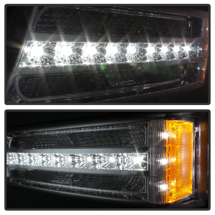 SPYDER xTune 03-06 Chevy Silverado (w/o Body Cladding) LED Bumper Lights - Chrm (CBL-JH-CSIL03-LED-C) 9032929