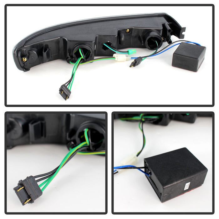 SPYDER Xtune GMC Sierra 99-06 Full LED Bumper Lights Black CBL-JH-GS99-LED-BK 9027147