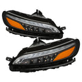 SPYDER xTune 14-17 Jeep Cherokee Parking Signal Lights - LED Daytime Running - Black - CBL-JH-JC14-LED-BK 9047145