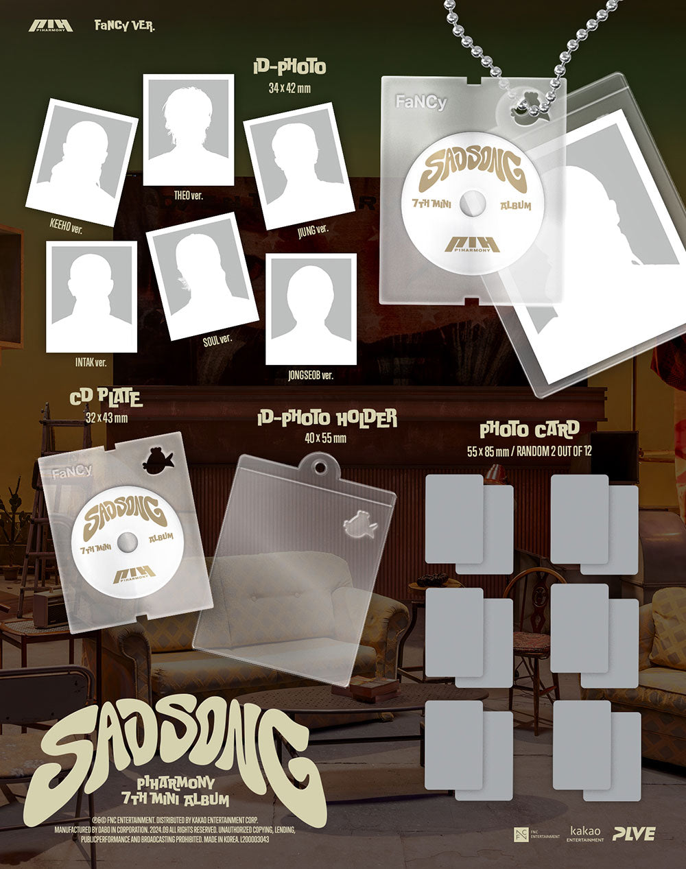 P1Harmony 7th Mini Album - Sad Song
