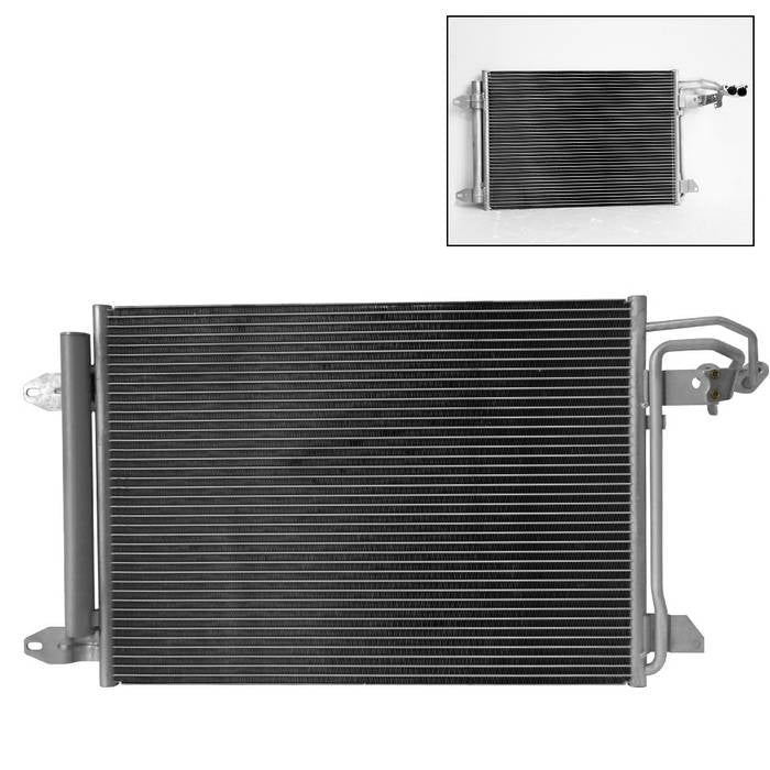 SPYDER xTune 05-10 VW Jetta / 05-14 Golf / 06-13 Audi A3 / 08-14 TT A/C Condenser VW3030127 (CD-VW-7-3255) 9941634