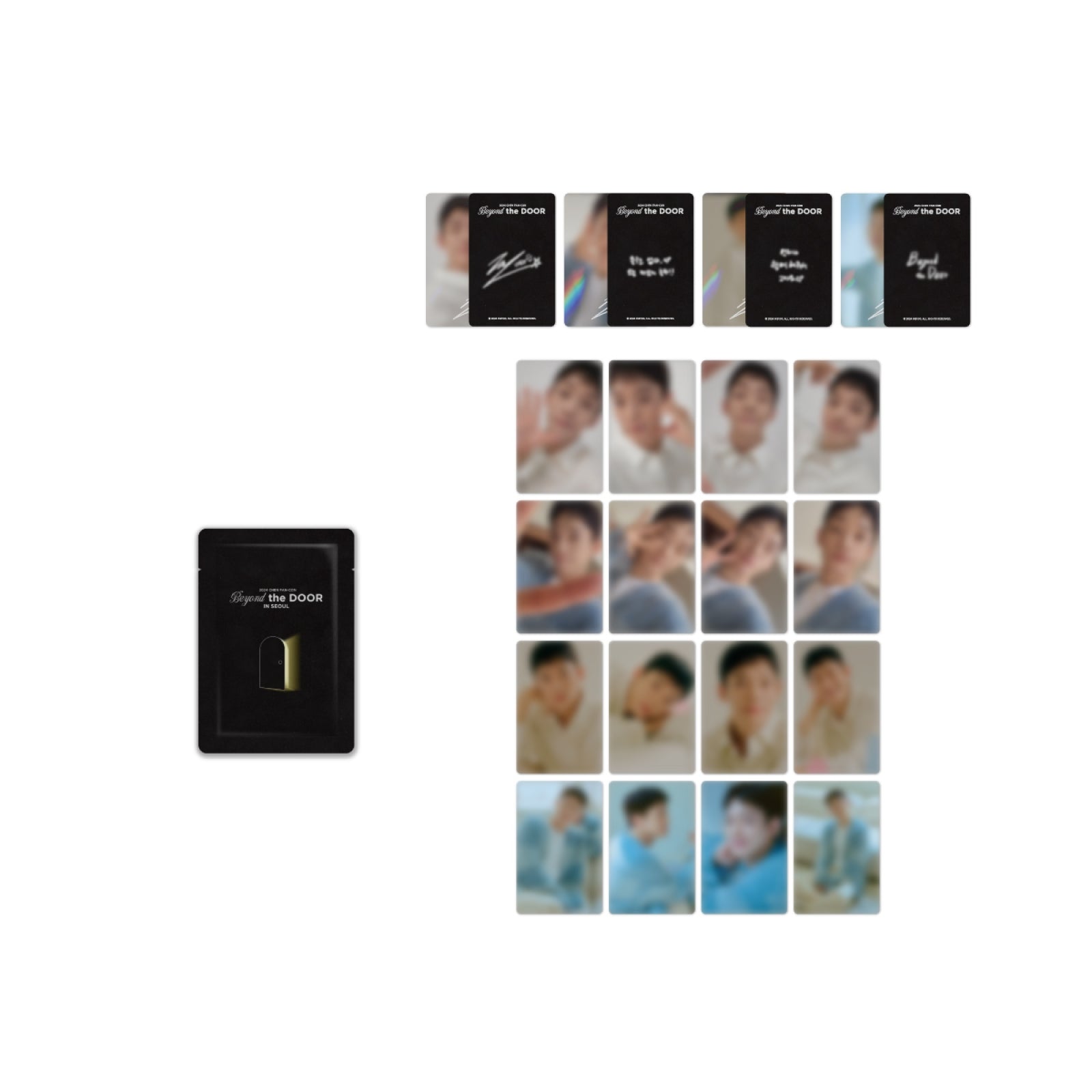 Chen - Beyond The Door In Seoul 2024 Fan Con Official MD Trading Card