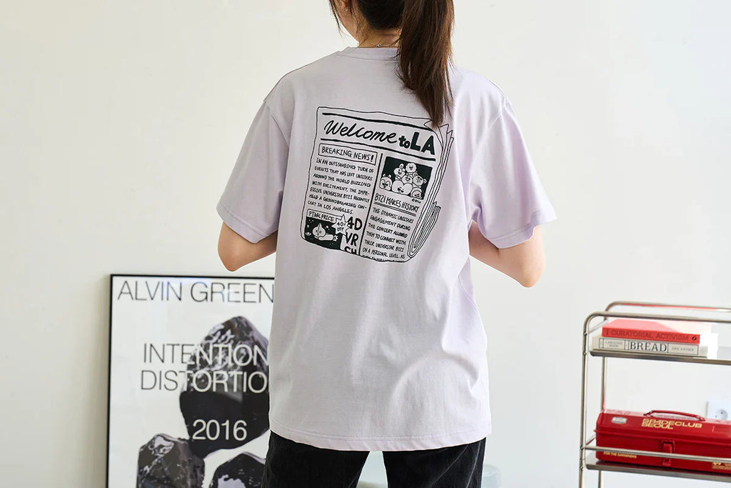 BT21 - Basic Short Sleeve Tshirt City Edition Purple