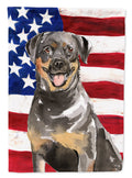 Patriotic USA Rottweiler Garden Flag Mailbox Decorative Yard Banner Outside Patio Artwork for Flower Beds, Garden Size, Multicolor