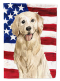 Patriotic USA Golden Retriever Garden Flag Mailbox Decorative Yard Banner Outside Patio Artwork for Flower Beds, Garden Size, Multicolor