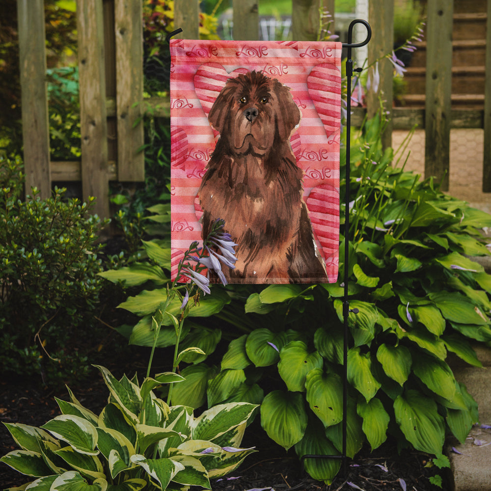 Love a Newfoundland Garden Flag Mailbox Decorative Yard Banner Outside Patio Artwork for Flower Beds, Garden Size, Multicolor