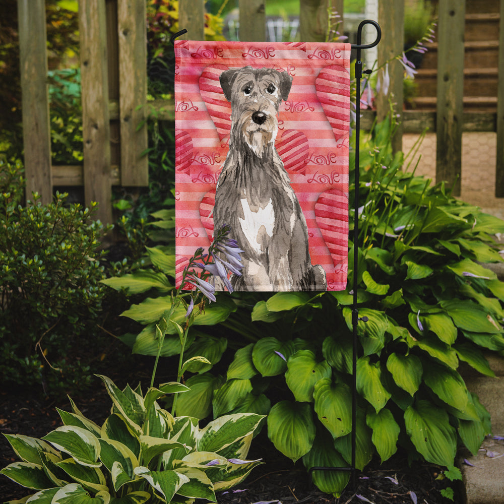 Love a Irish Wolfhound Garden Flag Mailbox Decorative Yard Banner Outside Patio Artwork for Flower Beds, Garden Size, Multicolor