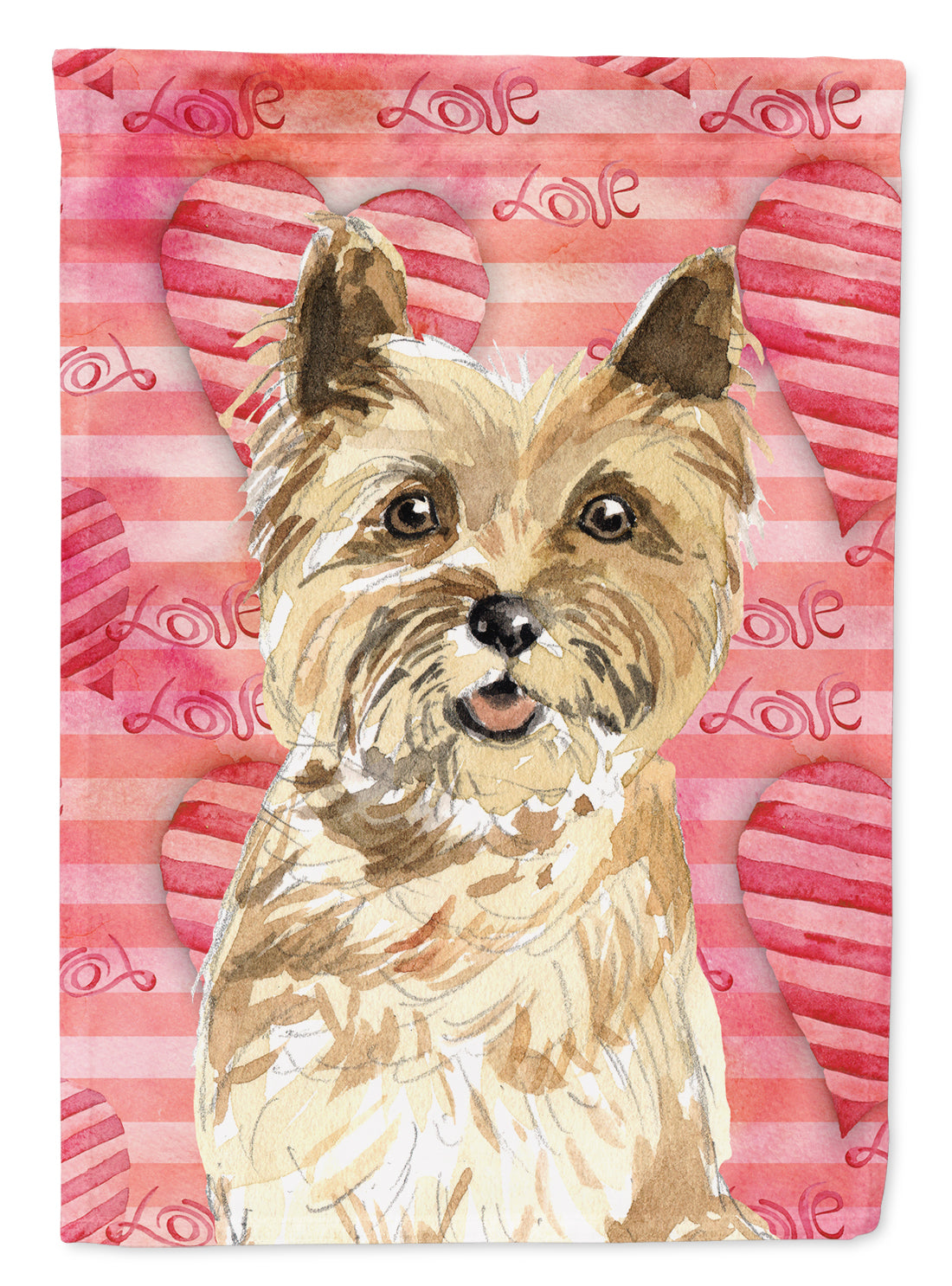 Love a Cairn Terrier Garden Flag Mailbox Decorative Yard Banner Outside Patio Artwork for Flower Beds, Garden Size, Multicolor