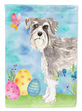 Easter Eggs Schnauzer #1 Garden Flag Mailbox Decorative Yard Banner Outside Patio Artwork for Flower Beds, Garden Size, Multicolor