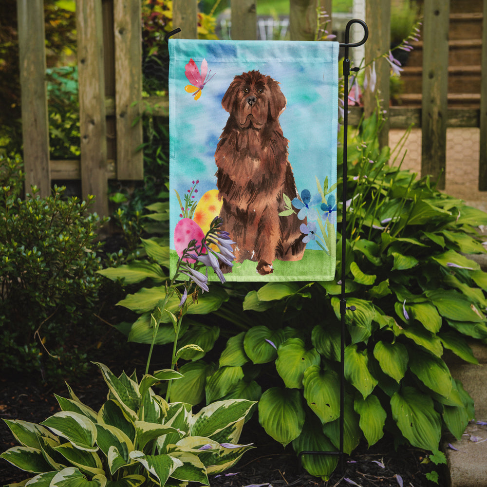 Easter Eggs Newfoundland Garden Flag Mailbox Decorative Yard Banner Outside Patio Artwork for Flower Beds, Garden Size, Multicolor